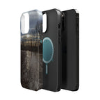 Phone Case — Moody Winter River Landscape Magnetic Impact-Resistant Case