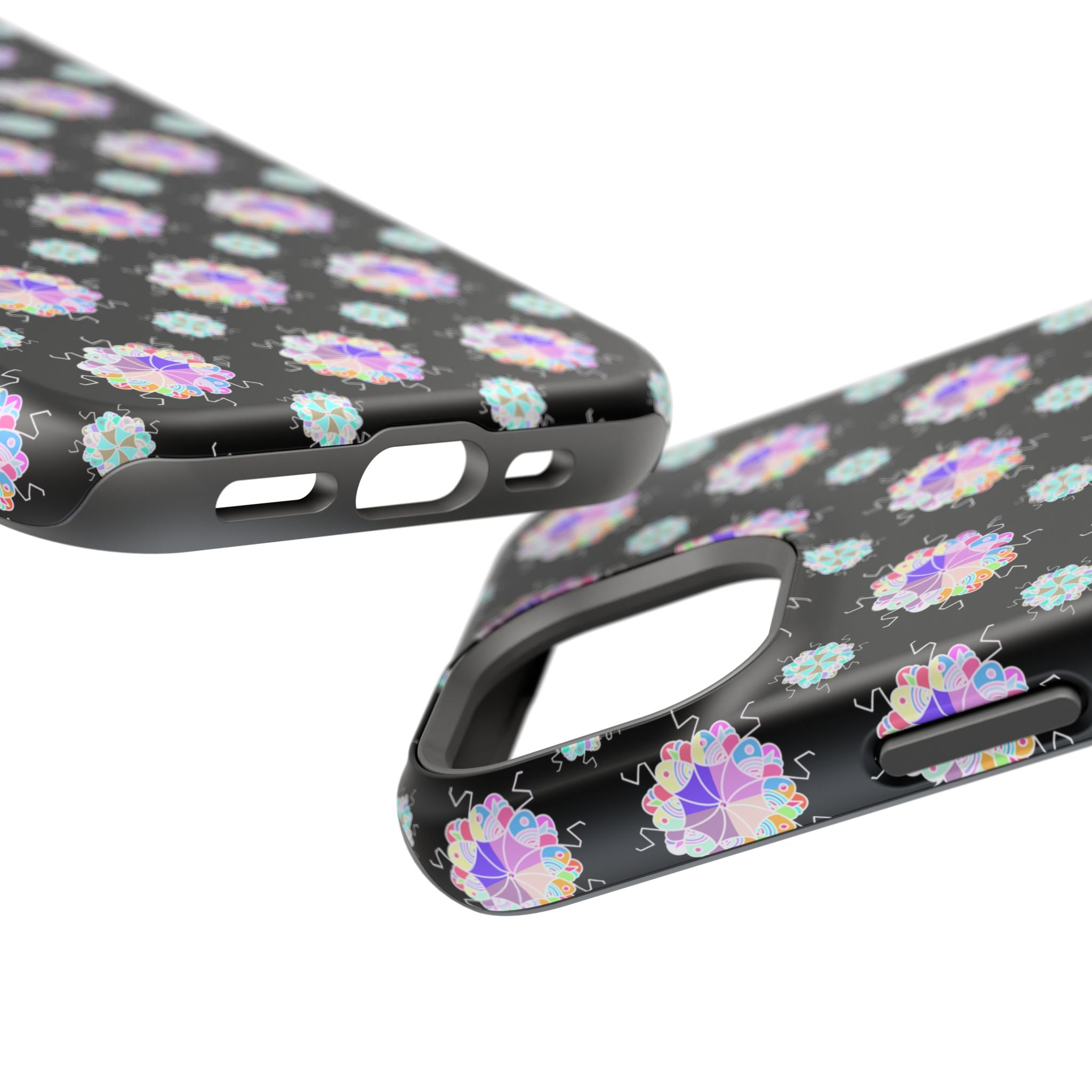 Floral Mosaic Magnetic Impact Phone Case