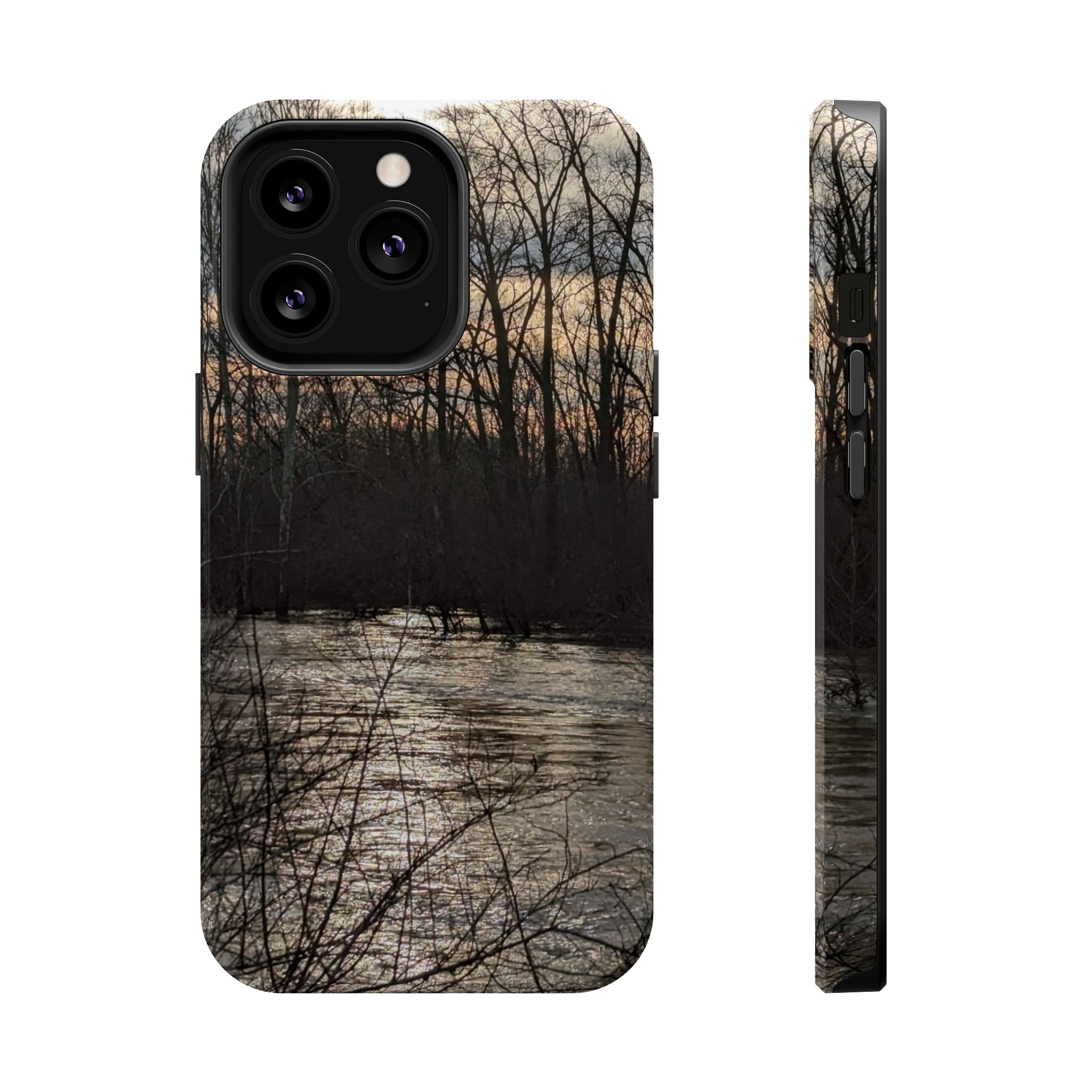 Phone Case — River Sunset Wilderness Magnetic Impact-Resistant Case