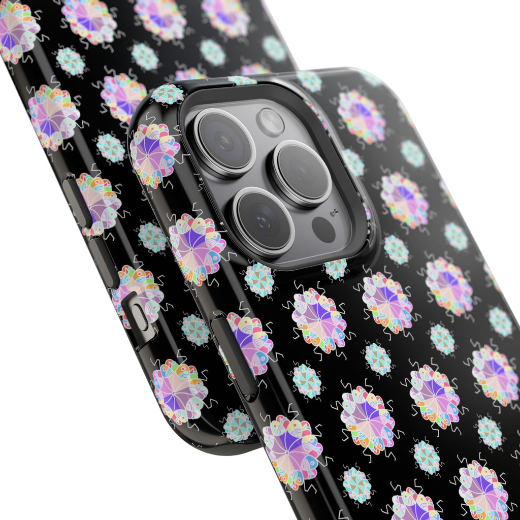 Floral Mosaic Magnetic Impact Phone Case