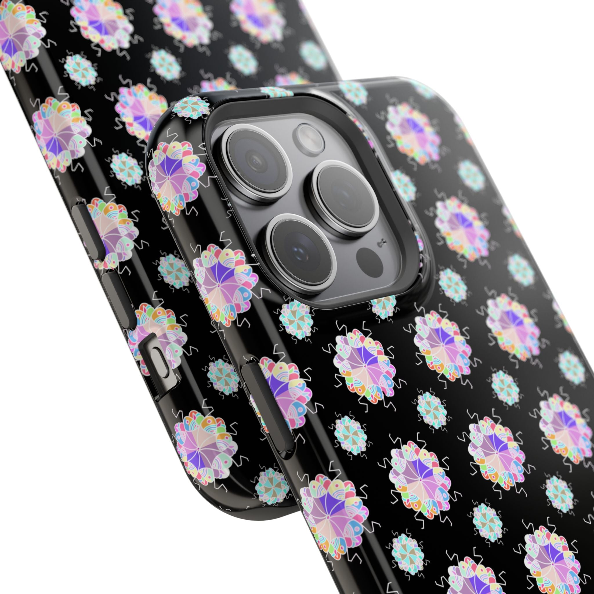 Floral Mosaic Magnetic Impact Phone Case