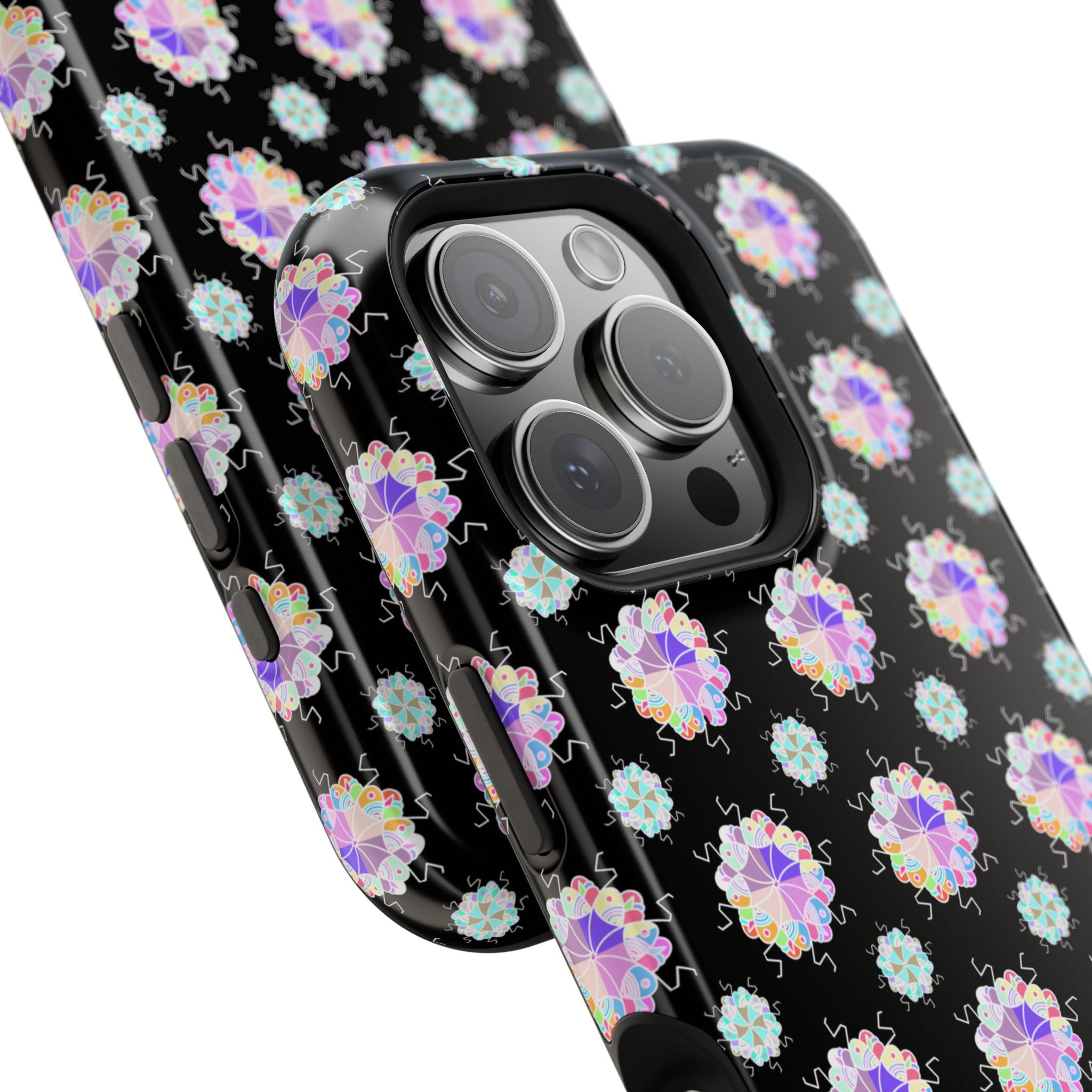 Floral Mosaic Magnetic Impact Phone Case