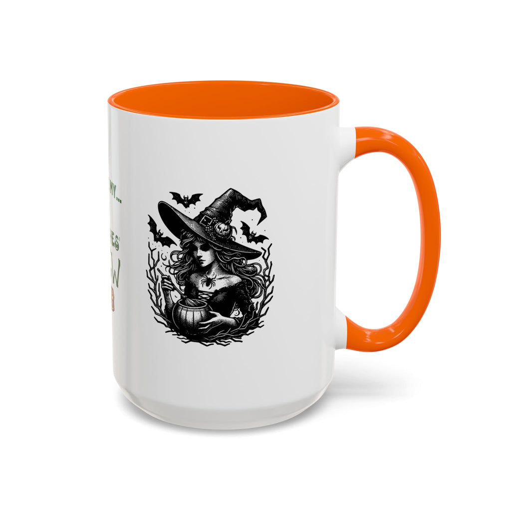 Witches Brew Coffee Mug — 'Not Before My Witches Brew' Halloween Witch Cup