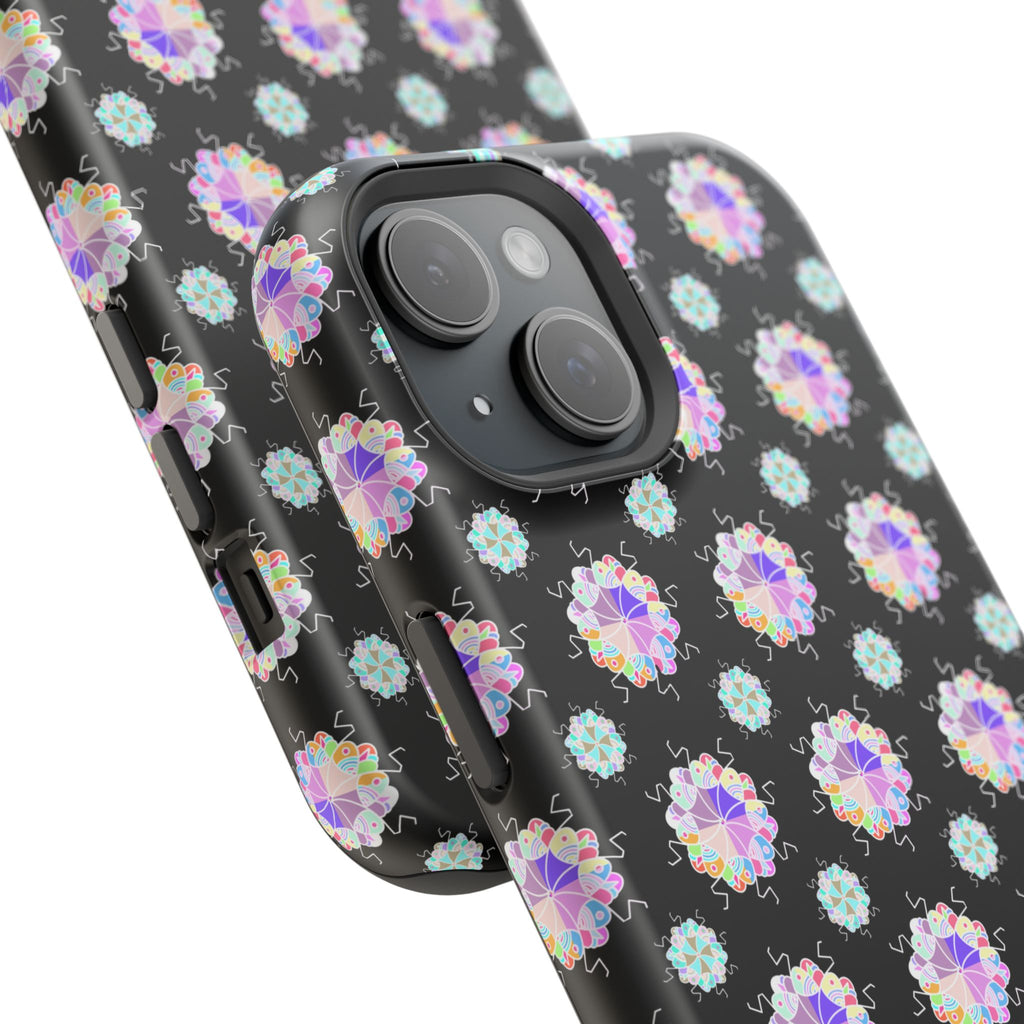 Floral Mosaic Magnetic Impact Phone Case