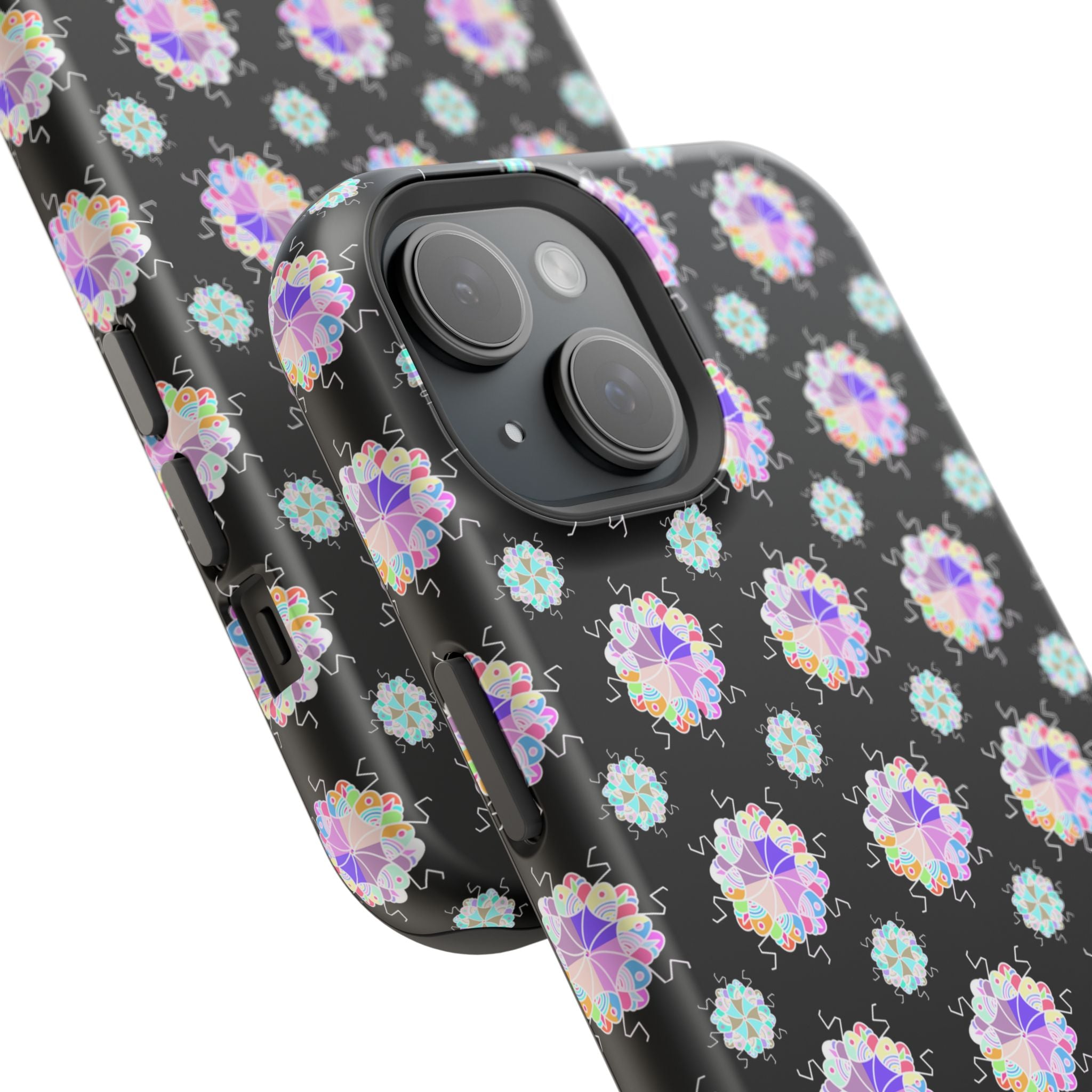 Floral Mosaic Magnetic Impact Phone Case