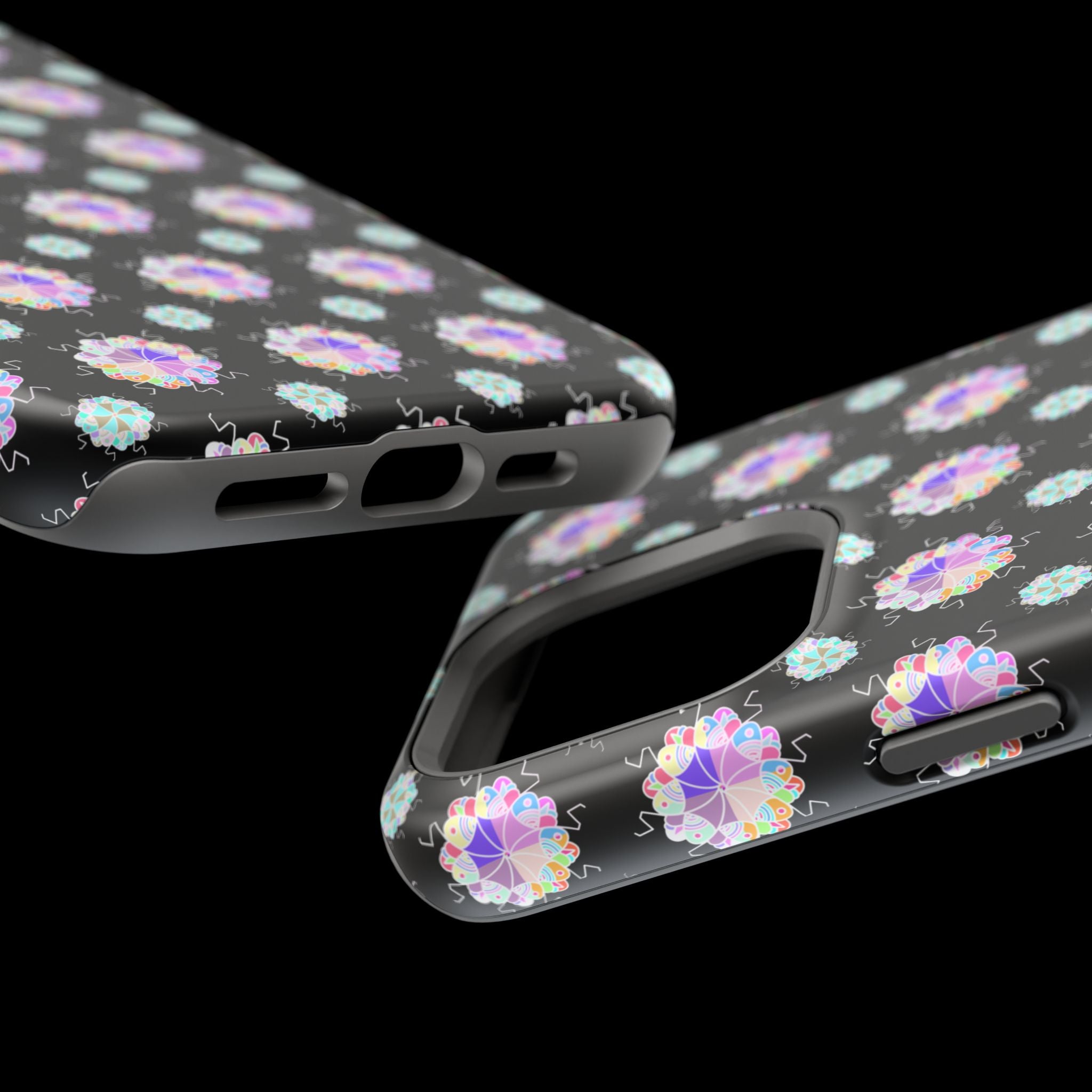 Floral Mosaic Magnetic Impact Phone Case