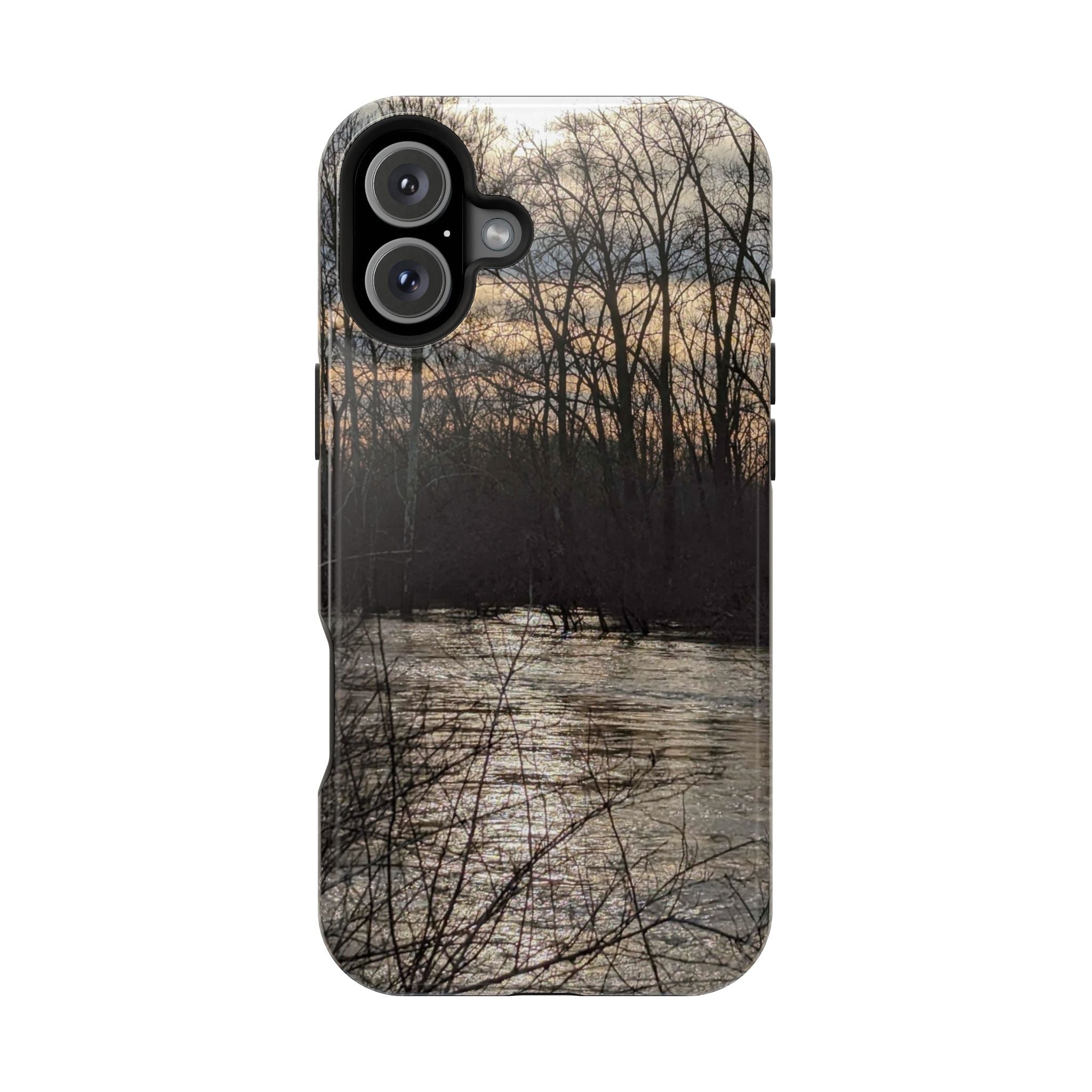 Phone Case — River Sunset Wilderness Magnetic Impact-Resistant Case