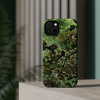 Camo Woodland Phone Case — Magnetic Impact‑Resistant iPhone Cover