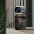 Phone Case — Moody Winter River Landscape Magnetic Impact-Resistant Case