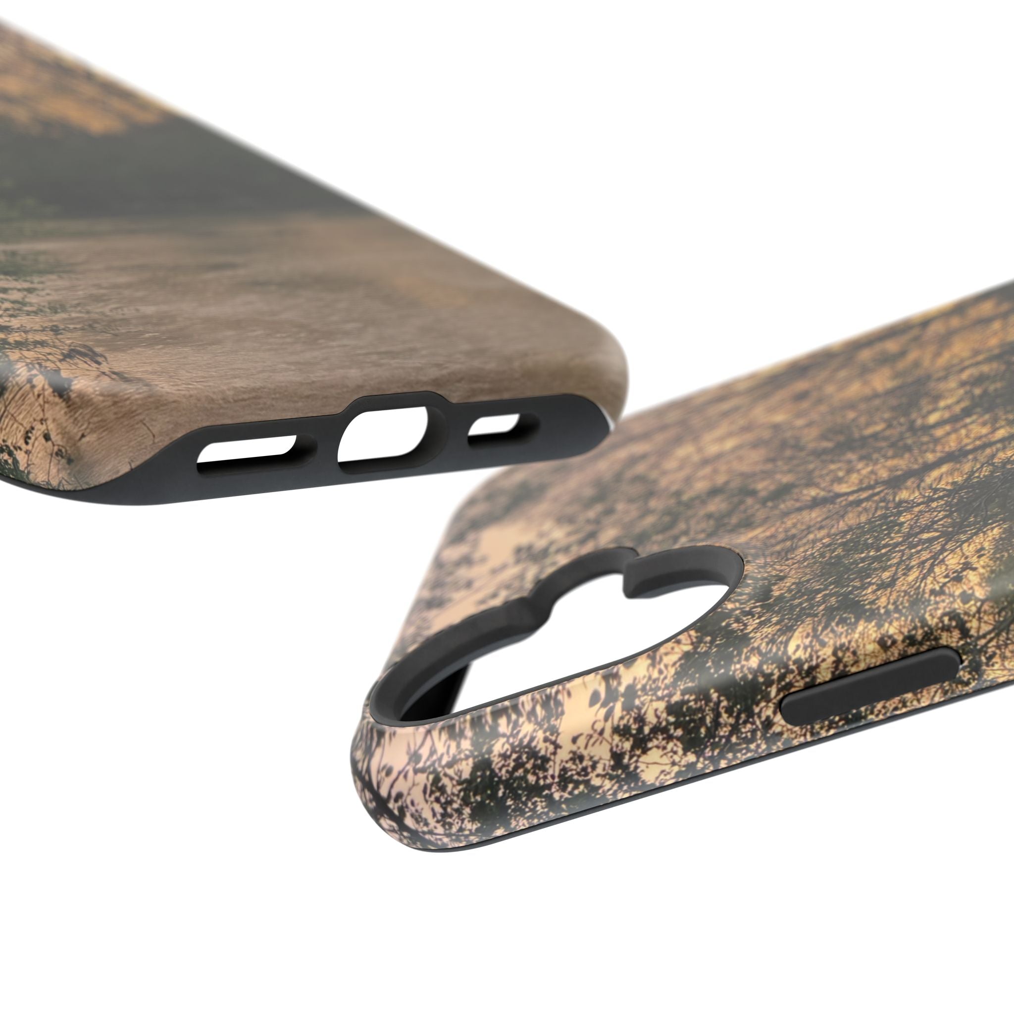 Nature River Sunset Phone Case — Magnetic Impact‑Resistant