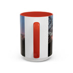 Sunset Silhouette In Derby, UK Coffee Mug — Scenic Tree Silhouette at Dusk (11/15oz)