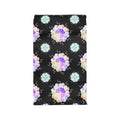 Insulated Lunch Bag — Pastel Geometric Mandala Pattern on Black
