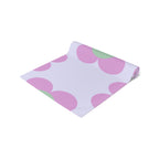 Pastel Floral Table Runner — Pink & Green Daisy Pattern