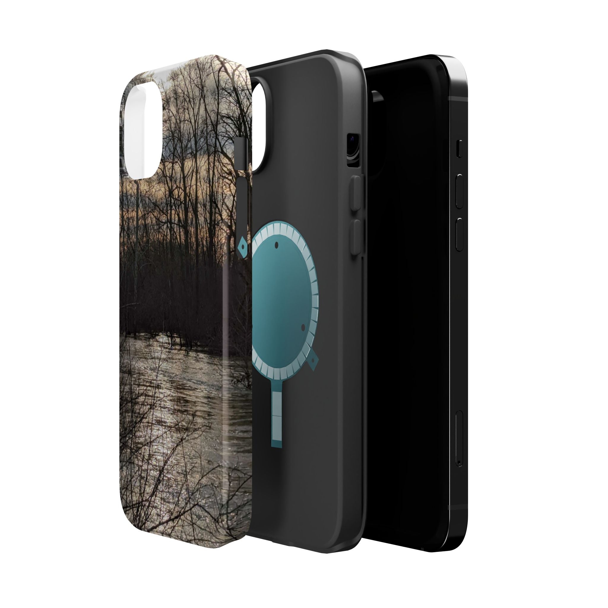 Phone Case — River Sunset Wilderness Magnetic Impact-Resistant Case