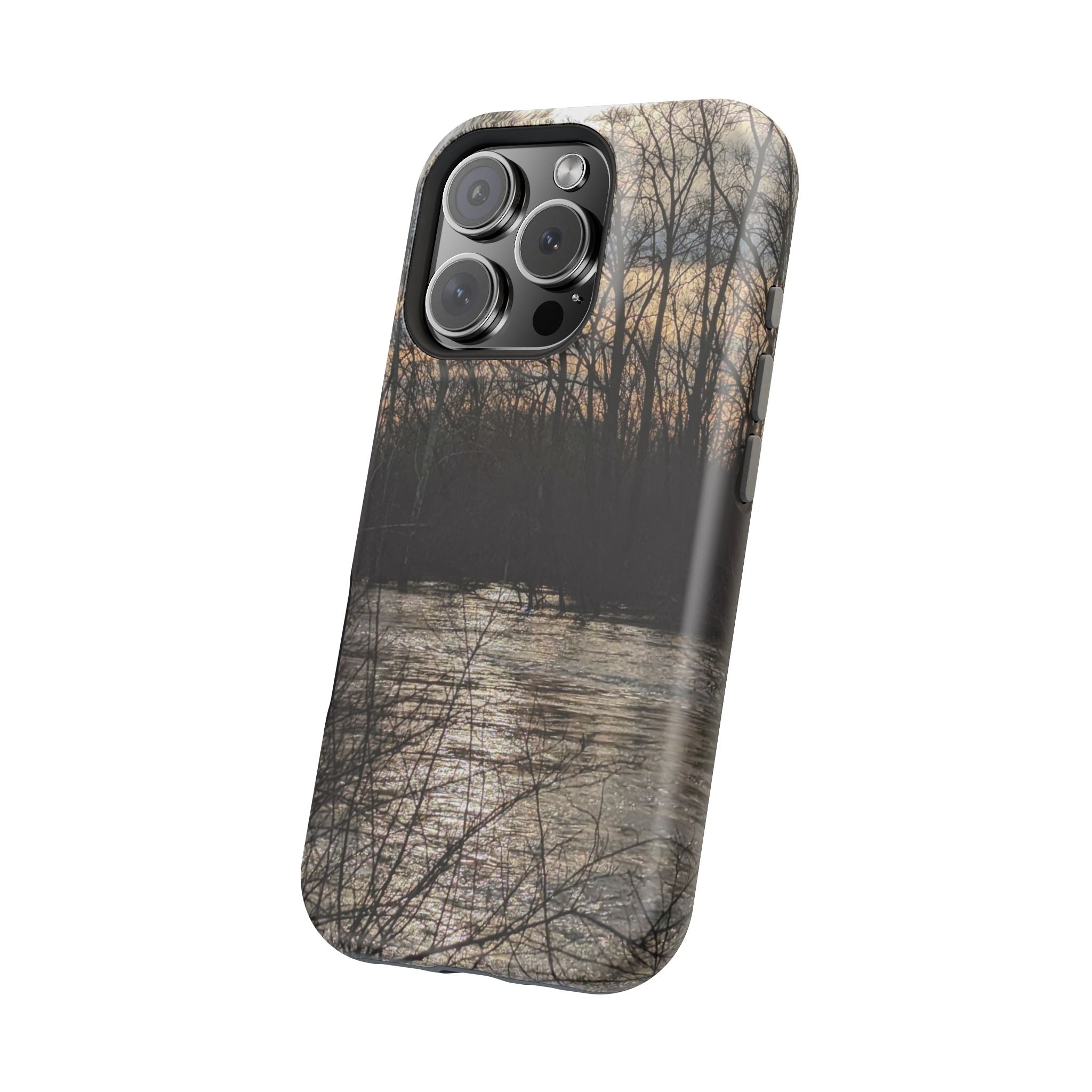 Phone Case — River Sunset Wilderness Magnetic Impact-Resistant Case