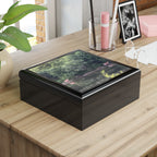 Woodland Deer Jewelry Box — Scenic Lake Reflection Keepsake Box