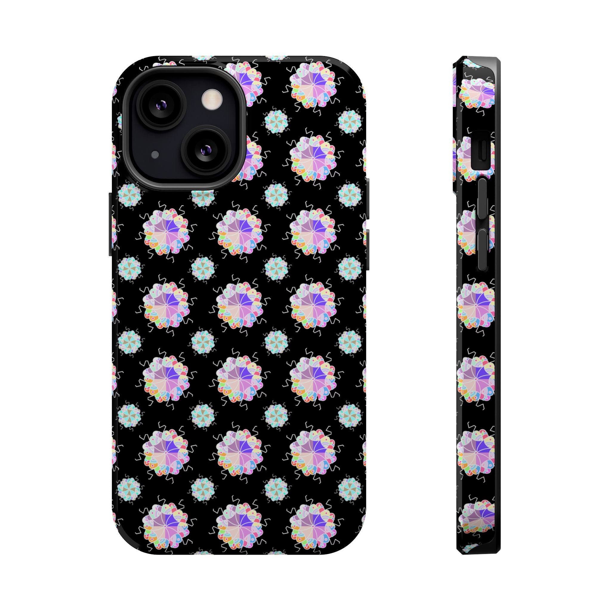 Floral Mosaic Magnetic Impact Phone Case