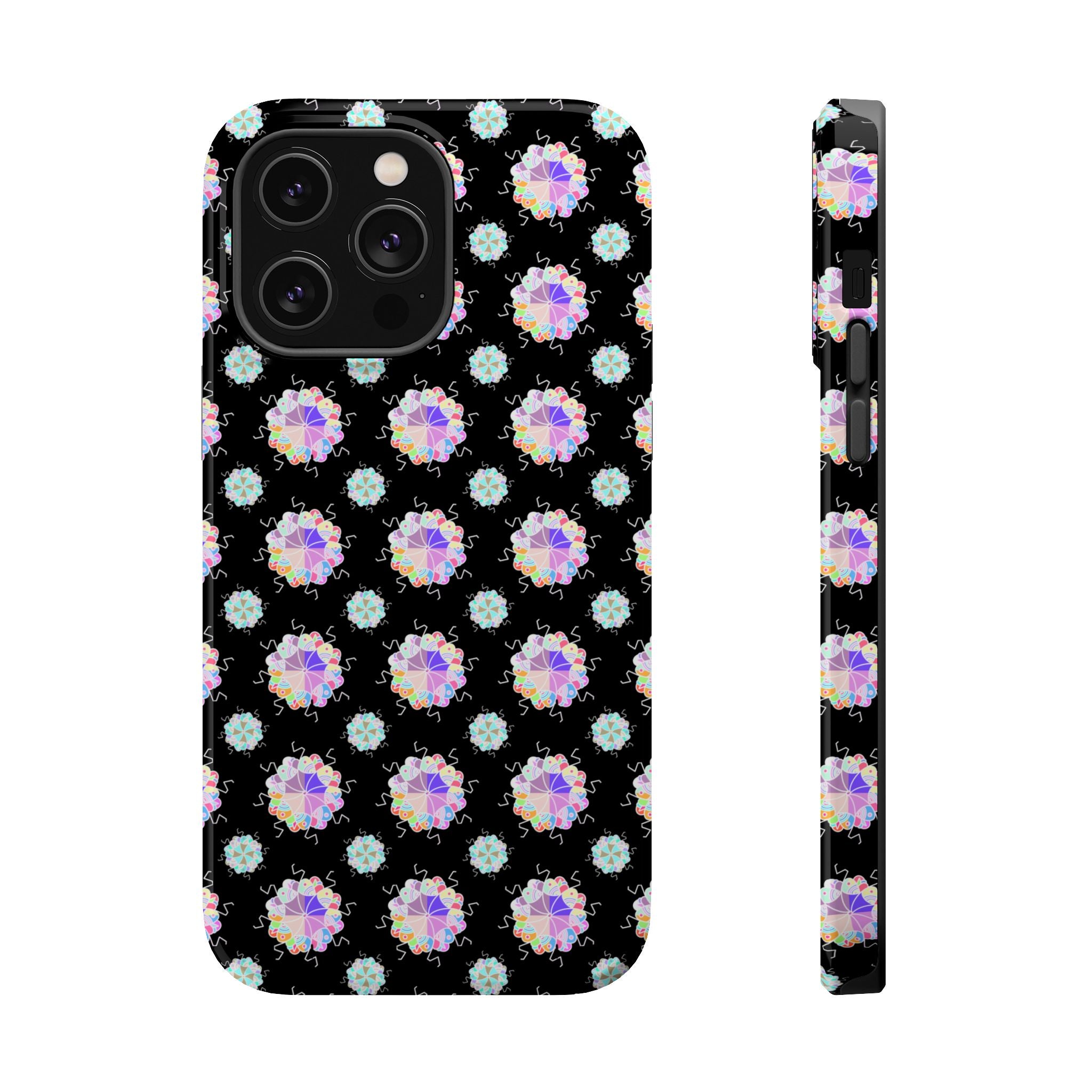 Floral Mosaic Magnetic Impact Phone Case
