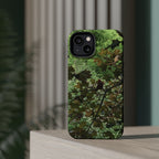 Camo Woodland Phone Case — Magnetic Impact‑Resistant iPhone Cover