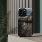 Phone Case — Moody Winter River Landscape Magnetic Impact-Resistant Case