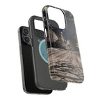Winter Night Snow Road Magnetic Impact-Resistant Phone Case