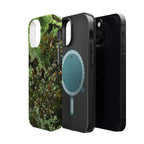 Camo Woodland Phone Case — Magnetic Impact‑Resistant iPhone Cover