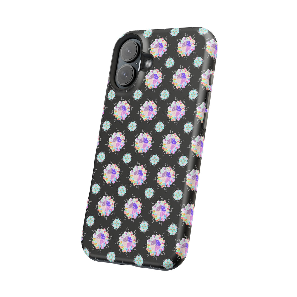 Floral Mosaic Magnetic Impact Phone Case
