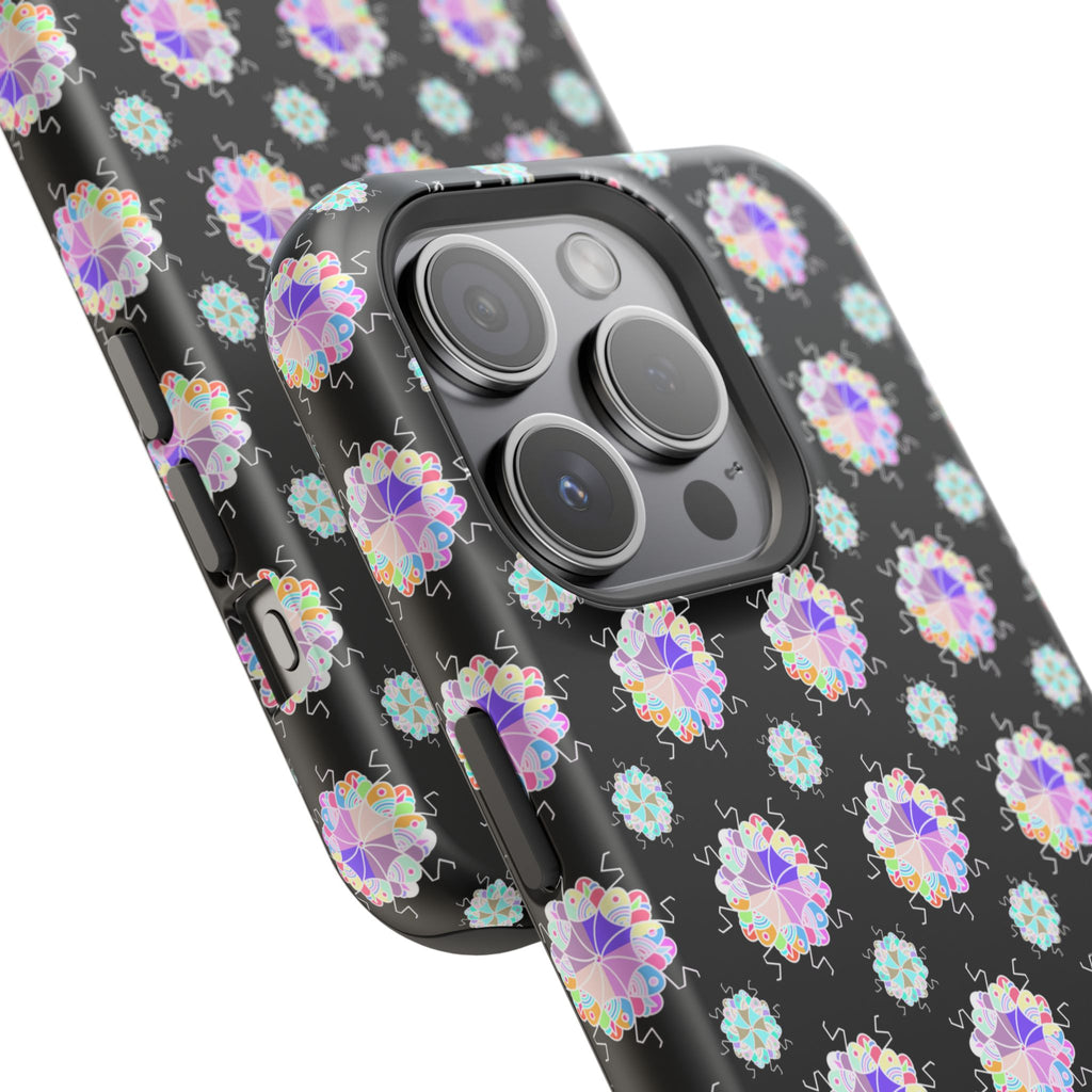 Floral Mosaic Magnetic Impact Phone Case