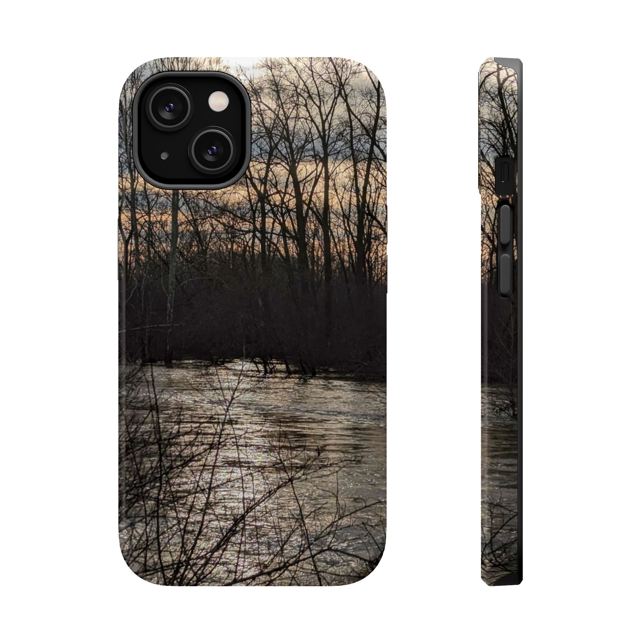 Phone Case — River Sunset Wilderness Magnetic Impact-Resistant Case