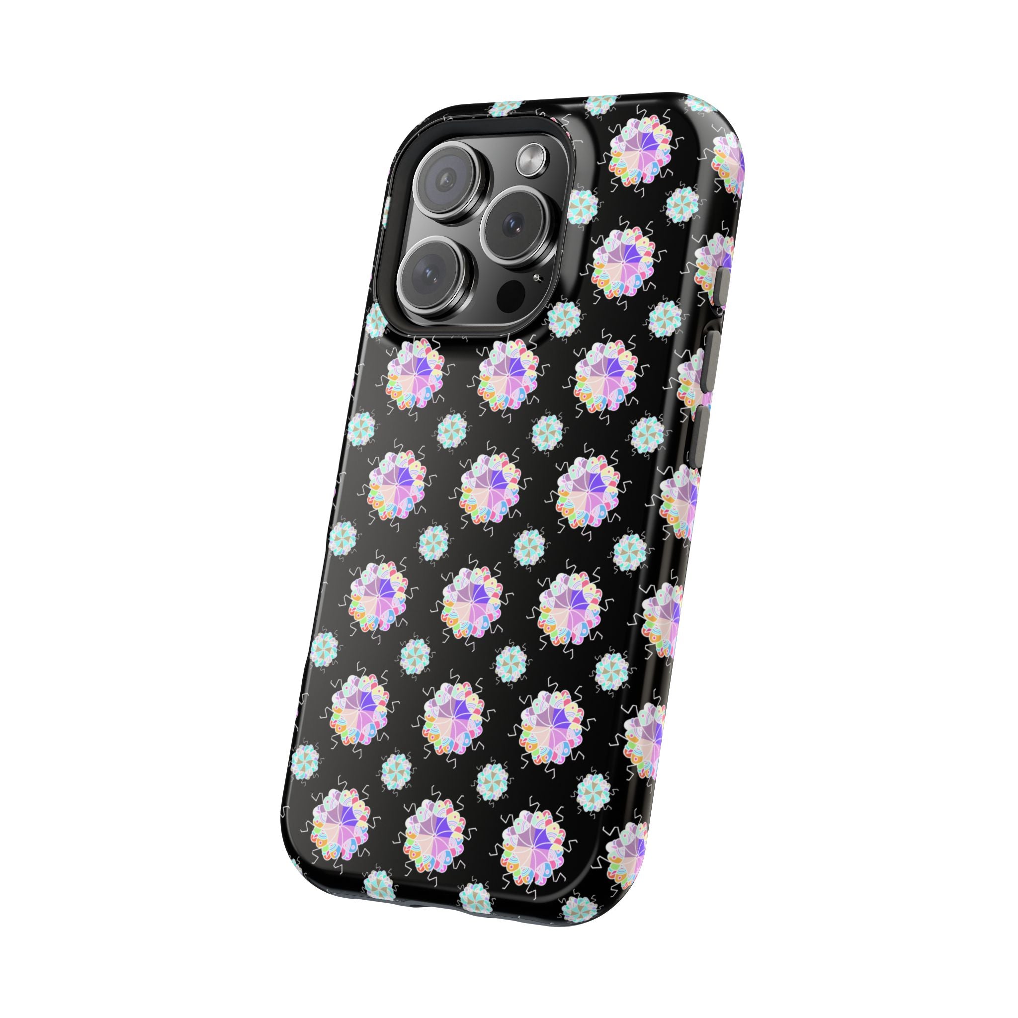 Floral Mosaic Magnetic Impact Phone Case