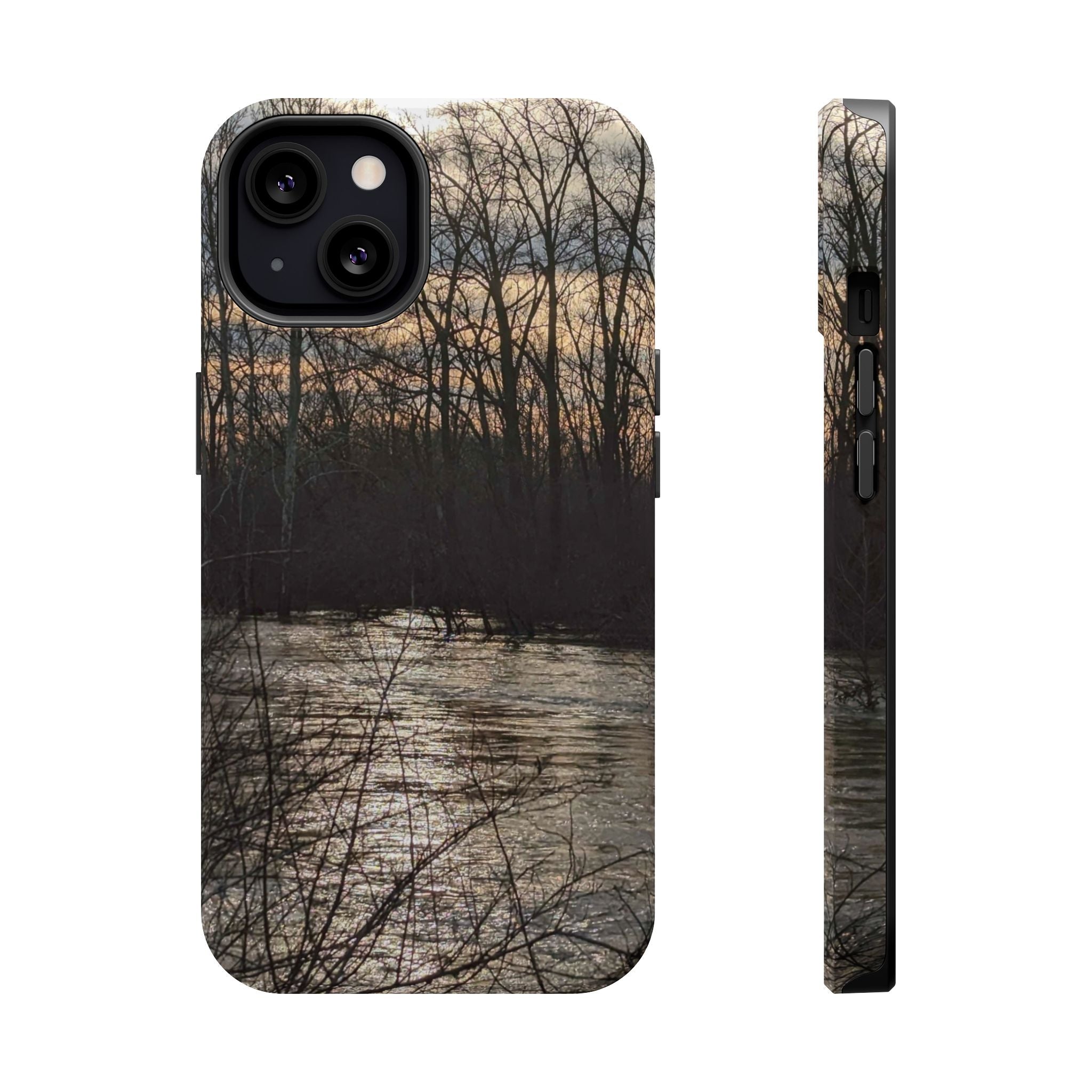 Phone Case — River Sunset Wilderness Magnetic Impact-Resistant Case