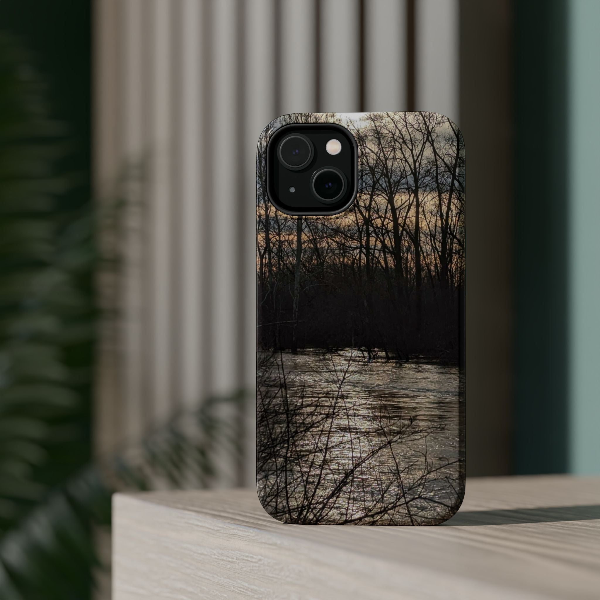 Phone Case — River Sunset Wilderness Magnetic Impact-Resistant Case
