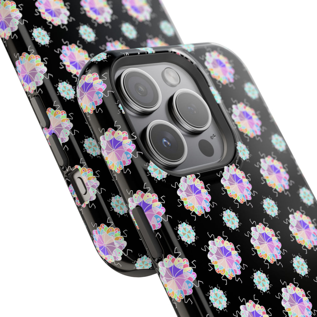 Floral Mosaic Magnetic Impact Phone Case