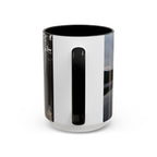 Lake Sunset Accent Coffee Mug — Scenic Reflection Photography 11/15oz