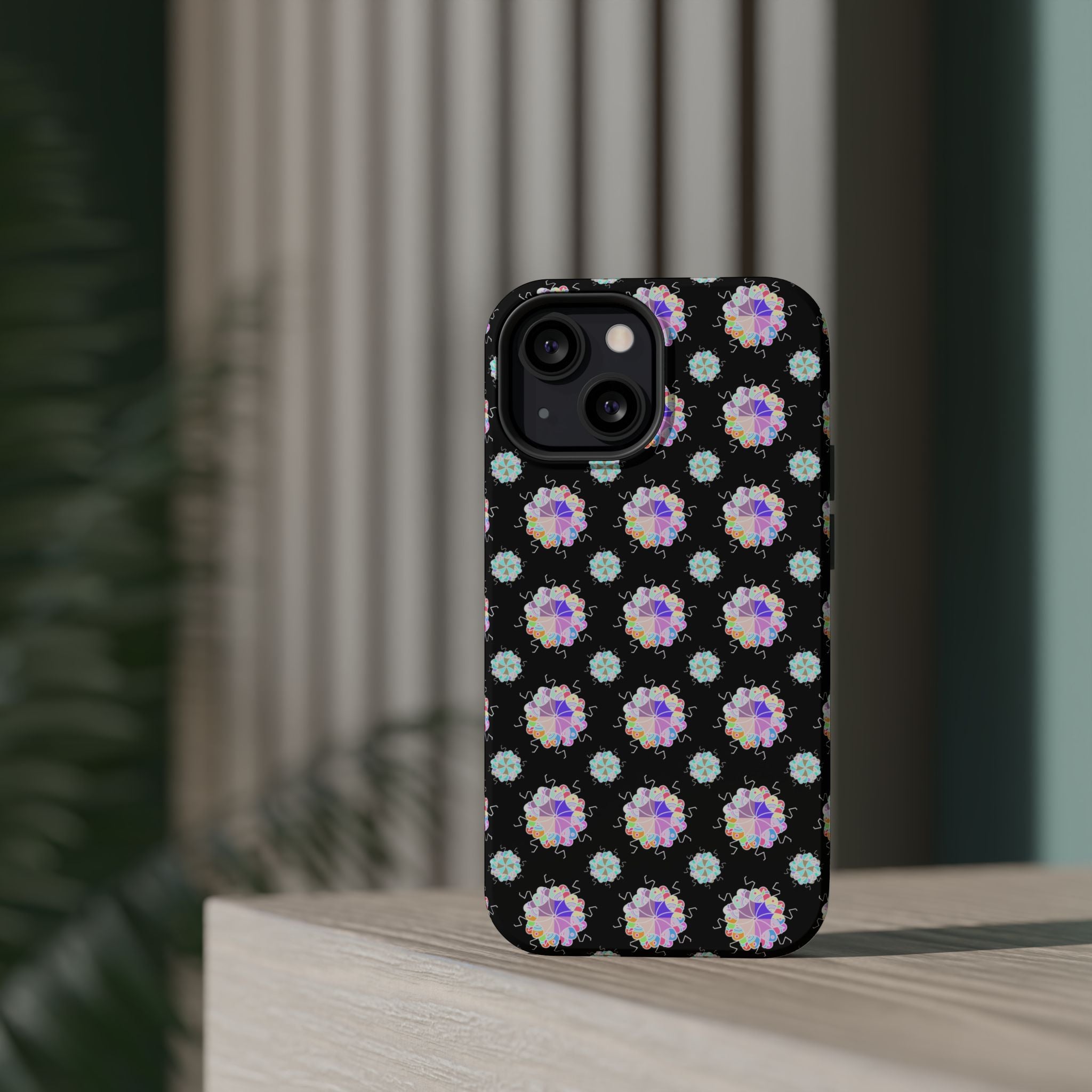 Floral Mosaic Magnetic Impact Phone Case