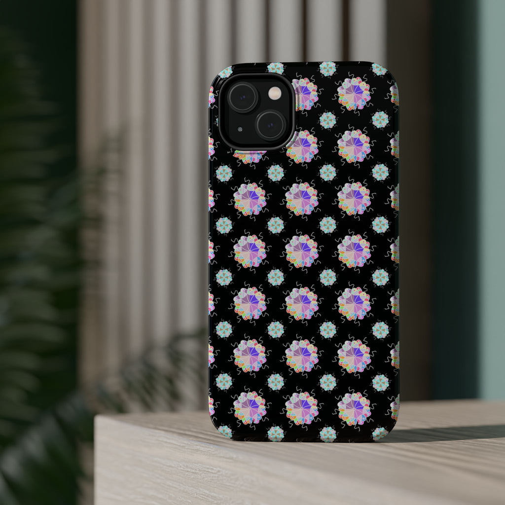 Floral Mosaic Magnetic Impact Phone Case