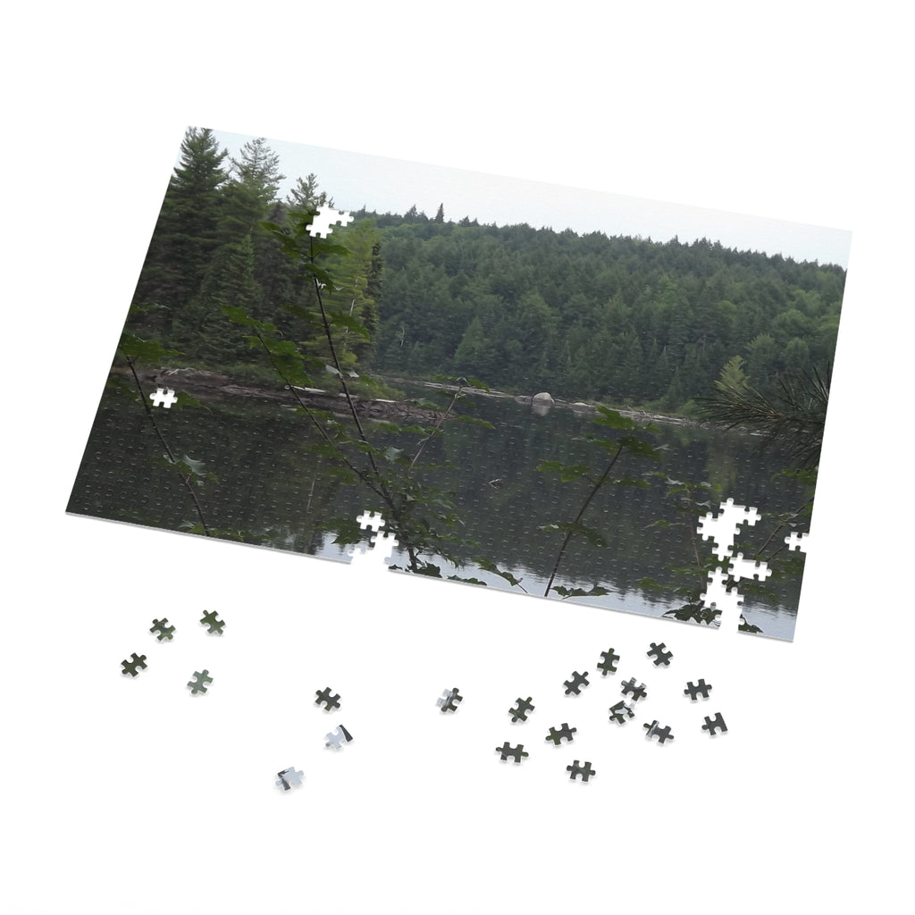 Lake Forest Landscape Jigsaw Puzzle