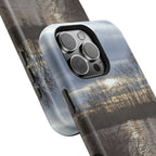 Phone Case — Moody Winter River Landscape Magnetic Impact-Resistant Case