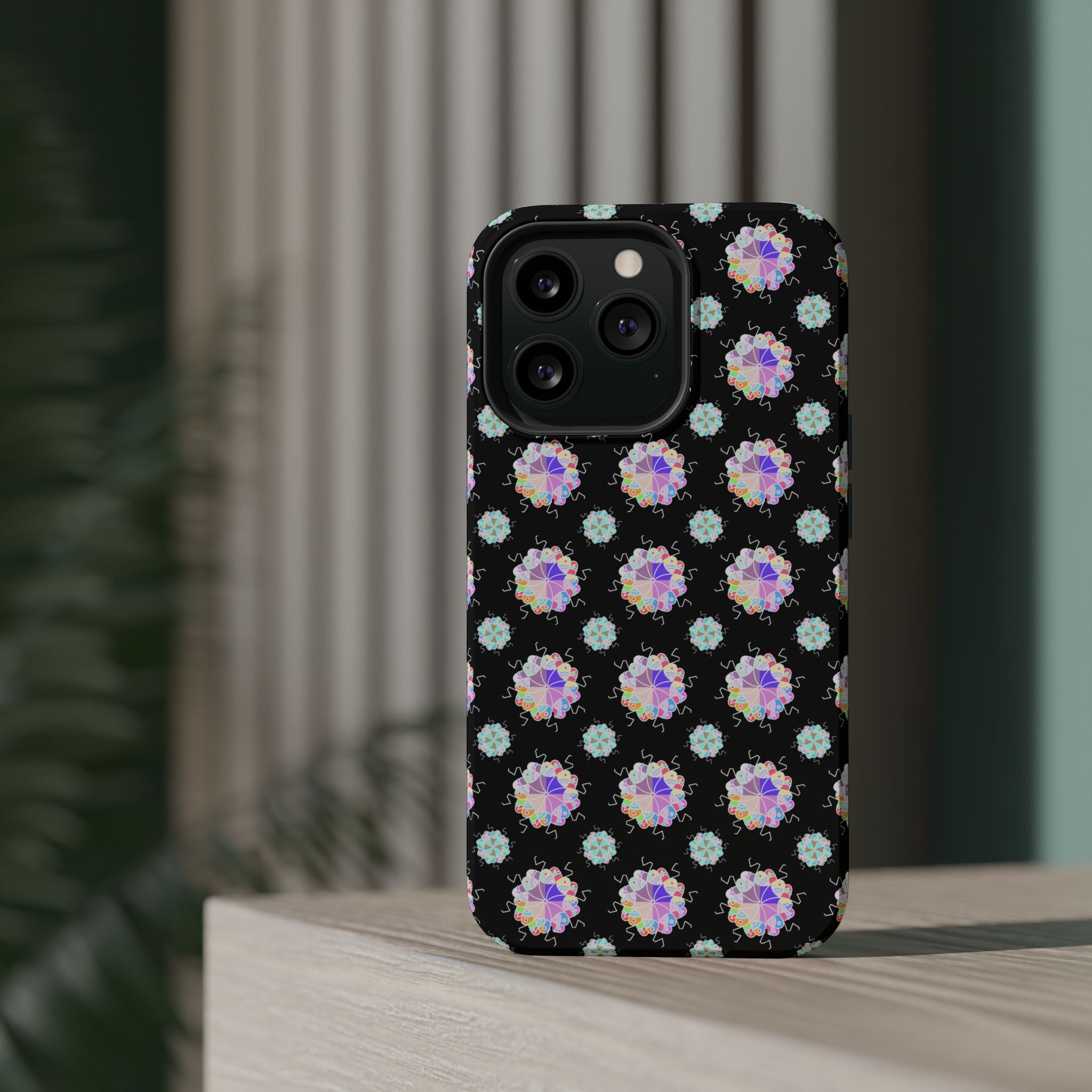 Floral Mosaic Magnetic Impact Phone Case