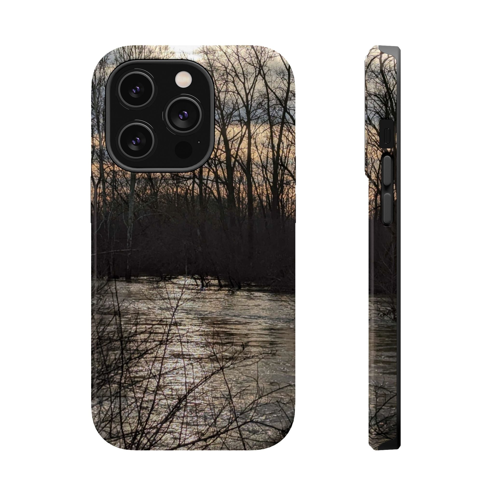 Phone Case — River Sunset Wilderness Magnetic Impact-Resistant Case