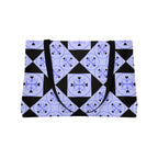 Weekender Tote Bag — Lavender Geometric Tile Pattern Beach & Travel Tote