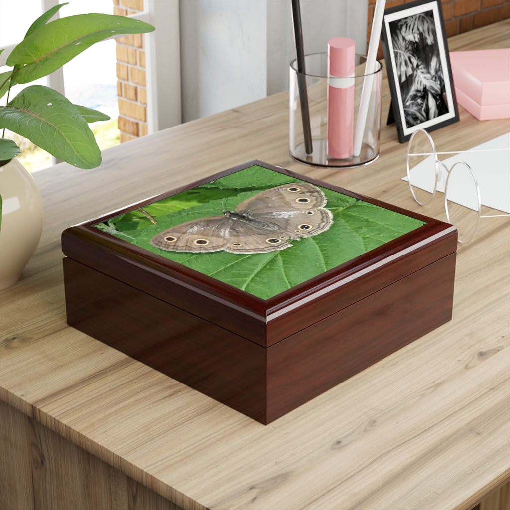 Butterfly Jewelry Box - Nature Photo Keepsake Box