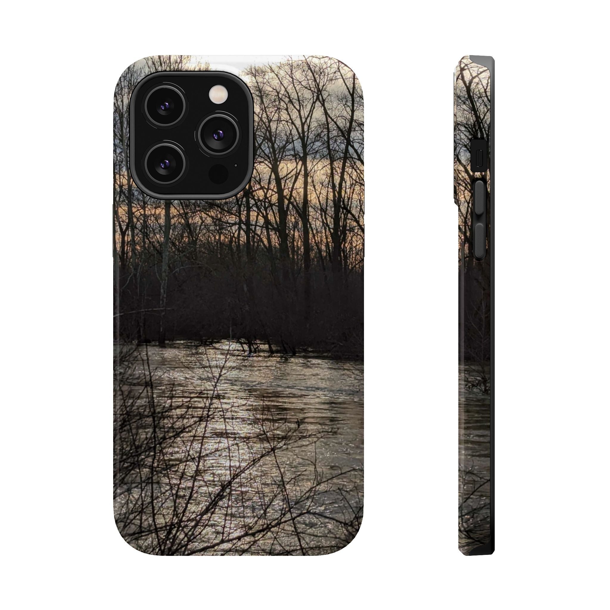 Phone Case — River Sunset Wilderness Magnetic Impact-Resistant Case