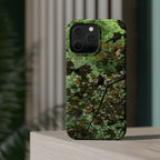 Camo Woodland Phone Case — Magnetic Impact‑Resistant iPhone Cover