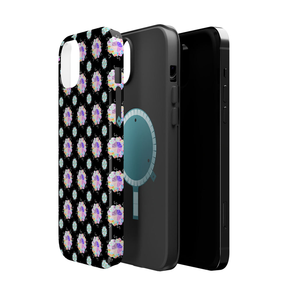 Floral Mosaic Magnetic Impact Phone Case