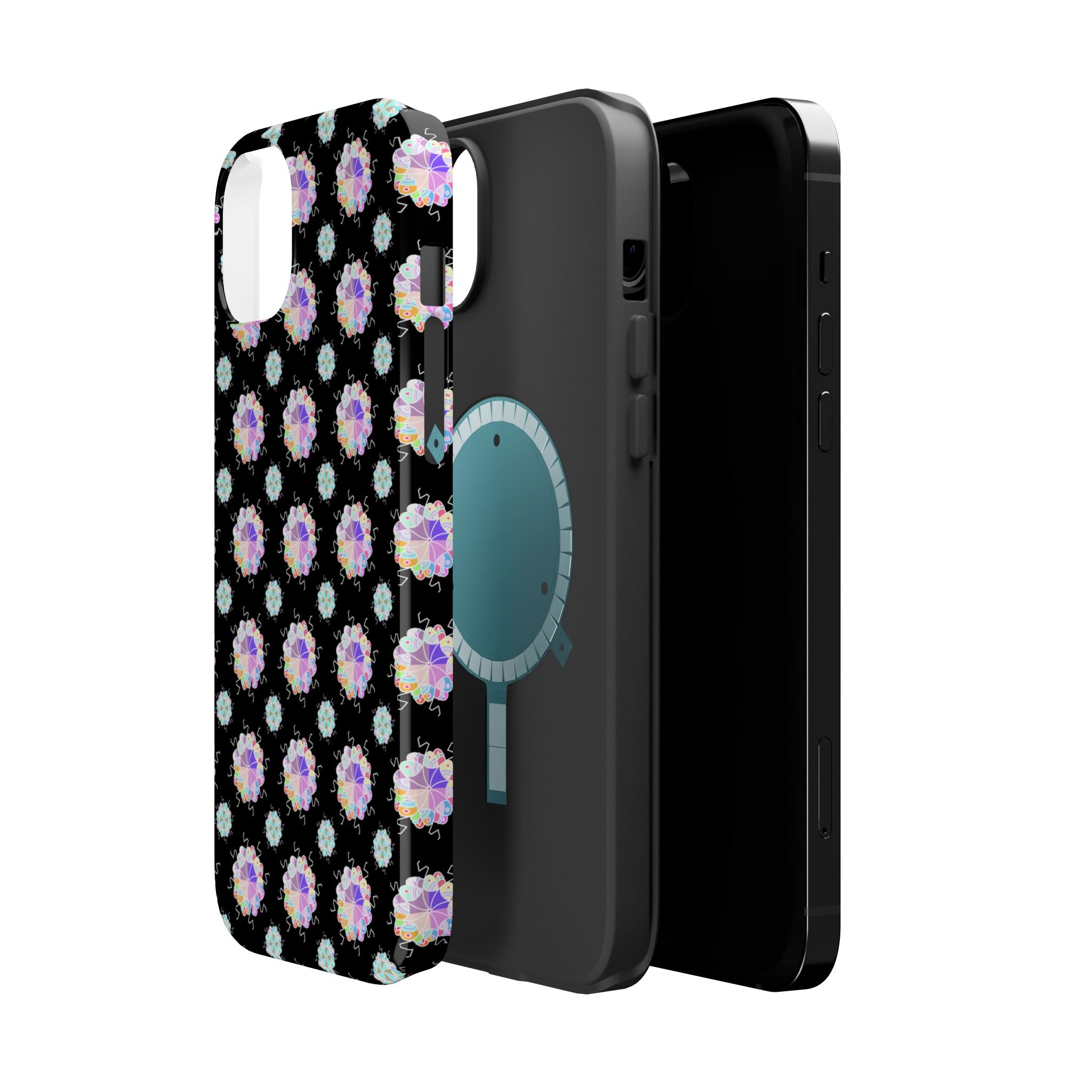 Floral Mosaic Magnetic Impact Phone Case