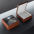 Winter Sun Snow Path Jewelry Box