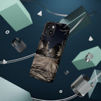 Winter Night Snow Road Magnetic Impact-Resistant Phone Case