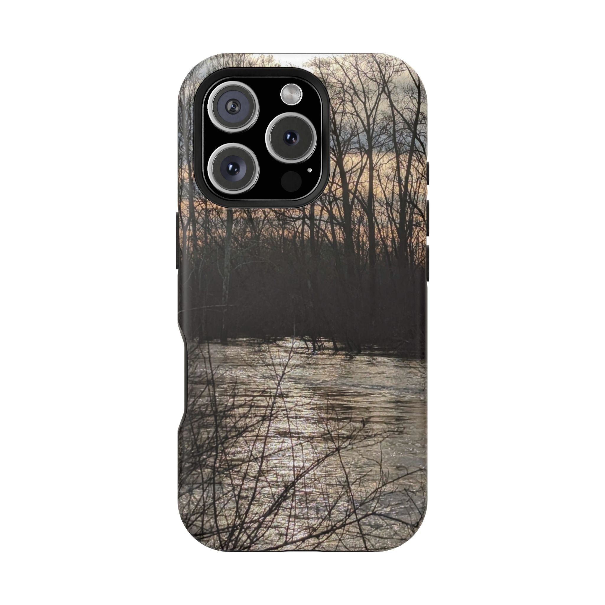 Phone Case — River Sunset Wilderness Magnetic Impact-Resistant Case