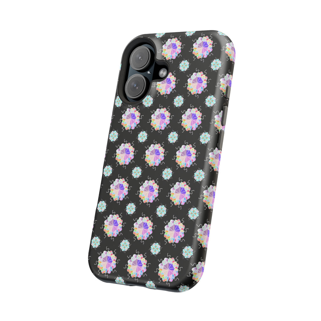 Floral Mosaic Magnetic Impact Phone Case